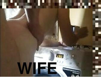 Wife has fun with her lover while husband is at work
