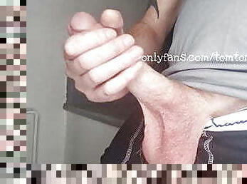 Hard uncut ginger dick