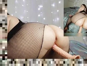 gigantisk, orgasm, kvinnligt-sprut, amatör, bbw, knubbig, naturlig, maskiner, dildo, ensam