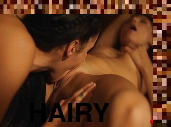Nelly K & Talia M Sex In Sauna & Under Waterfall