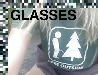 Glasses Granny Pee