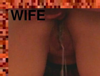 Cum dump wife