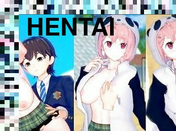 ???????????VTuber ???3DCG???????(?????Youtuber)[Hentai Game Koikatsu! Sasaki Saku(Anime 3DCG Video)]