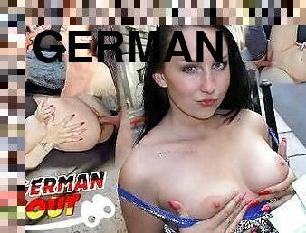 GERMAN SCOUT - NATURAL COLLEGE TEEN 18 BELLA - PICKUP AND RAW FUCK - REAL STREET CASTING