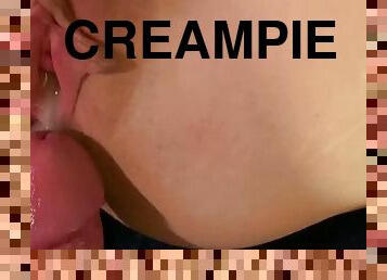 Squirting Pussy Creampie! Extreme close up AMSR