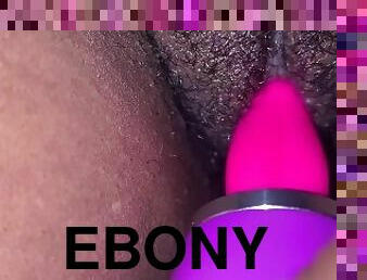 Tongue toy licking my pussy