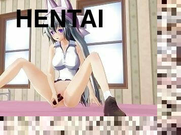 3D HENTAI Step sister got a new vibrator