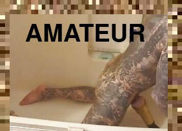 Fun in the tub with a Fleshlight