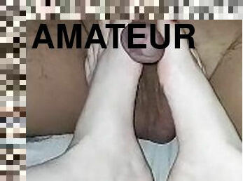 masturbation, amateur, ados, branlette, pieds, collège, branlette-avec-les-pieds, réalité