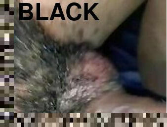 Fucking this black BBW squirter