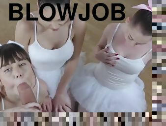 White cock teen xxx Ballerinas