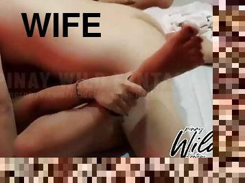 Horny Pinay Wife pina-ulanan ng Tamod ni Landlord - Bayad na Renta mo