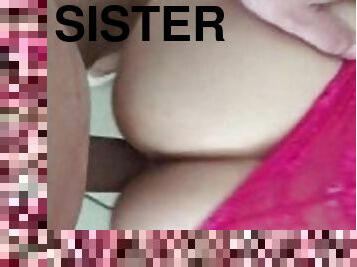 I Fuck My StepSister And She Makes Me Cum Inside Her Pussy