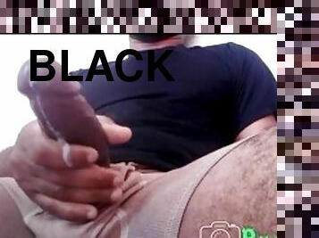 masturbation, amateur, ejaculation-sur-le-corps, énorme-bite, gay, branlette, black, secousses, point-de-vue, horny