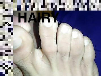 close up video of my toes / foot fetish / fetish