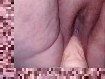 grande, orgasmo, mijando, cona-pussy, esguincho, brinquedo, bbw, dildo, cona, fetiche