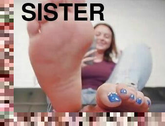 Badd Kittyy Katt Makes Step Sister's Boyfriend Her Foot Scrubber And Doormat
