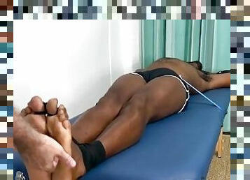 interracial, gay, bdsm, black, pieds, fétiche, bondage, orteils