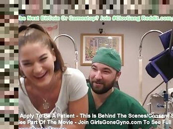 $CLOV Kendra Hearts Gyno Exam By Doctor Tampa & Nurse Lenne Lux On Security Cams @ GirlsGoneGynoCom