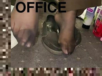 “ Feet Tease in the Office buy Full Video”