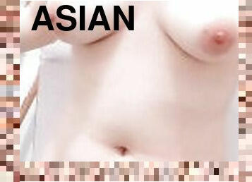 asiatisk, orgasm, pissande, fitta-pussy, kvinnligt-sprut, amatör, brudar, tonåring, ensam