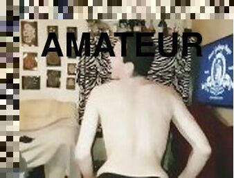 amateur, gay, a-solas, gay-joven, ropa-interior