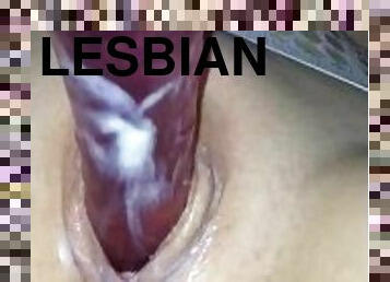 First cream over lesbian porn