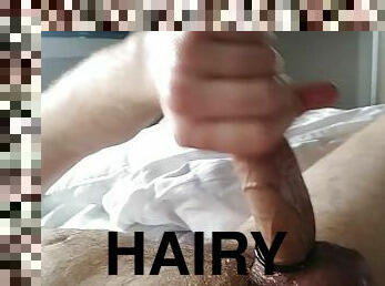 HD solo hairy dad morning meat spank x8
