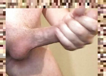 Ball_and_Shaft Amateur Solo Male Close Up Masturbation Cumshot