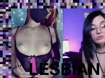 Sarahmodel  y Lachicaspider masturbandose por webcam - cap 1/3