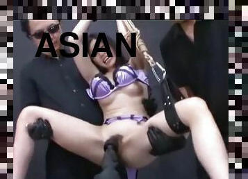 Strapped And Dominated Asian