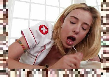 Haley Reed & John Strong in Horny Blonde Nurse Haley Reed Getting Banged Hard - ZeroTolerance