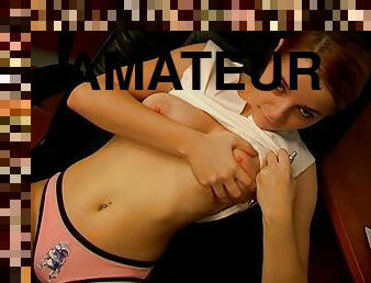 storatuttar, masturbation, fitta-pussy, amatör, tonåring, leksak, ensam, rakad, underskön, hora-whore