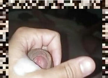 8.5 inch uncut cock cumshot