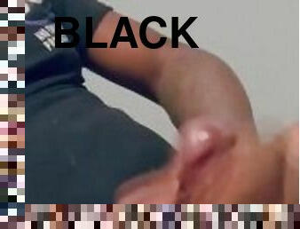 Big black dick huge cumshot
