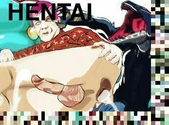 enorme, monstruo, polla-enorme, gay, corrida-interna, corrida, anime, hentai, musculada, gay-joven