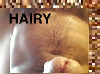 Hot Hairy Bodybuilder Closeup POV Cumshot
