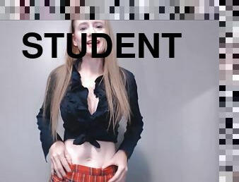 Student Seduces, Fucks And Sucks Teacher Role Play