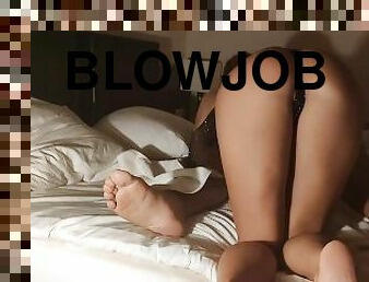 Blowjob Big Dick Sexy Girl in Hotel