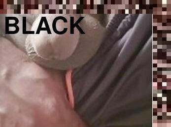 Black dick squirting in the bathroom #15