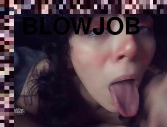 Netflix e un delizioso BLOWJOB!  - Ragazza italiana +18