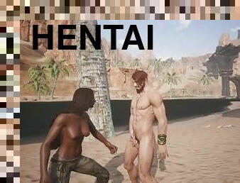 Conan Exiles Conan Exiles A girl I don't know watches me masturbate  Exhibitionism