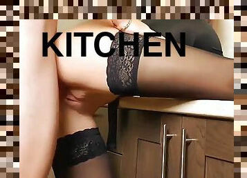 Get Sex From Step Brother In The Kitchen