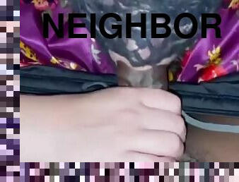 Sucking my neighbors BBC