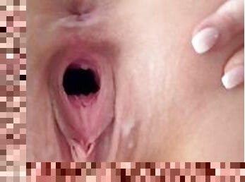 Ive got a perfect gape according to my boyfriend. Its a lot bigger now! ???? Full vids on Fansly