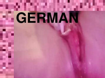 Extreme squirting german amateur