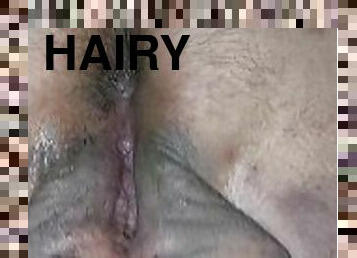 Ssbbw hairy wet fat pussy stretched open