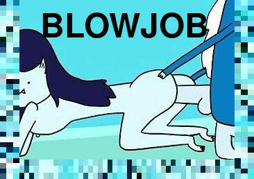 Marceline The Vampire Queen Fucks The Ice King - Adventure Time Porn Parody