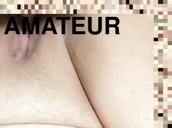 pussy, amatør, leke, bbw