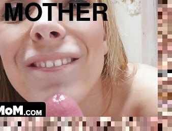 Gorgeous Big Titted Step Mother Strips And Sucks Teen Boy